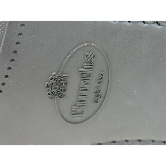 NIB CHURCH'S BY PRADA WILSON BLACK LEATHER WINGTIP PERFORATE OXFORDS 12 US 13 - Picture 7 of 9